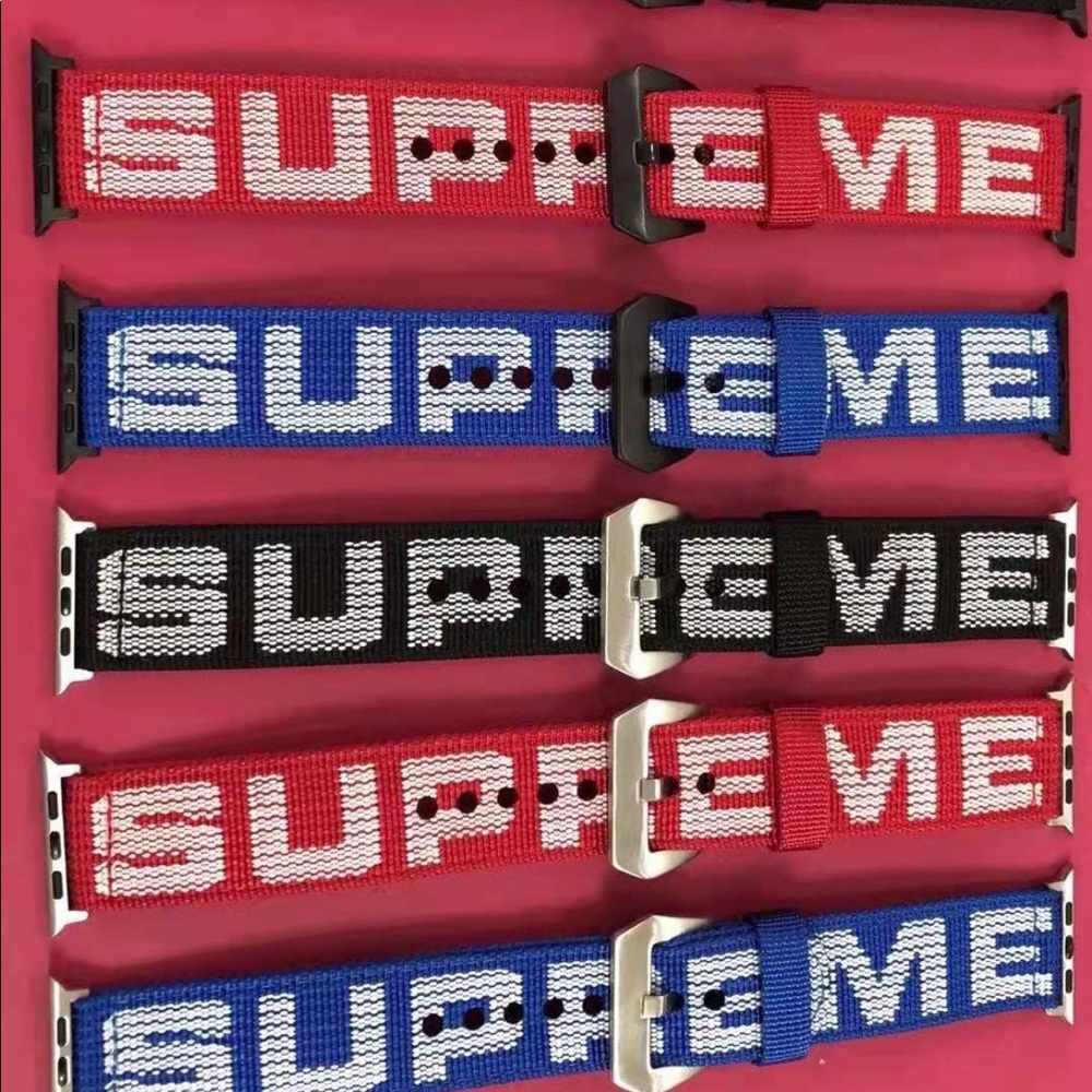 Supreme Apple Watch Bands